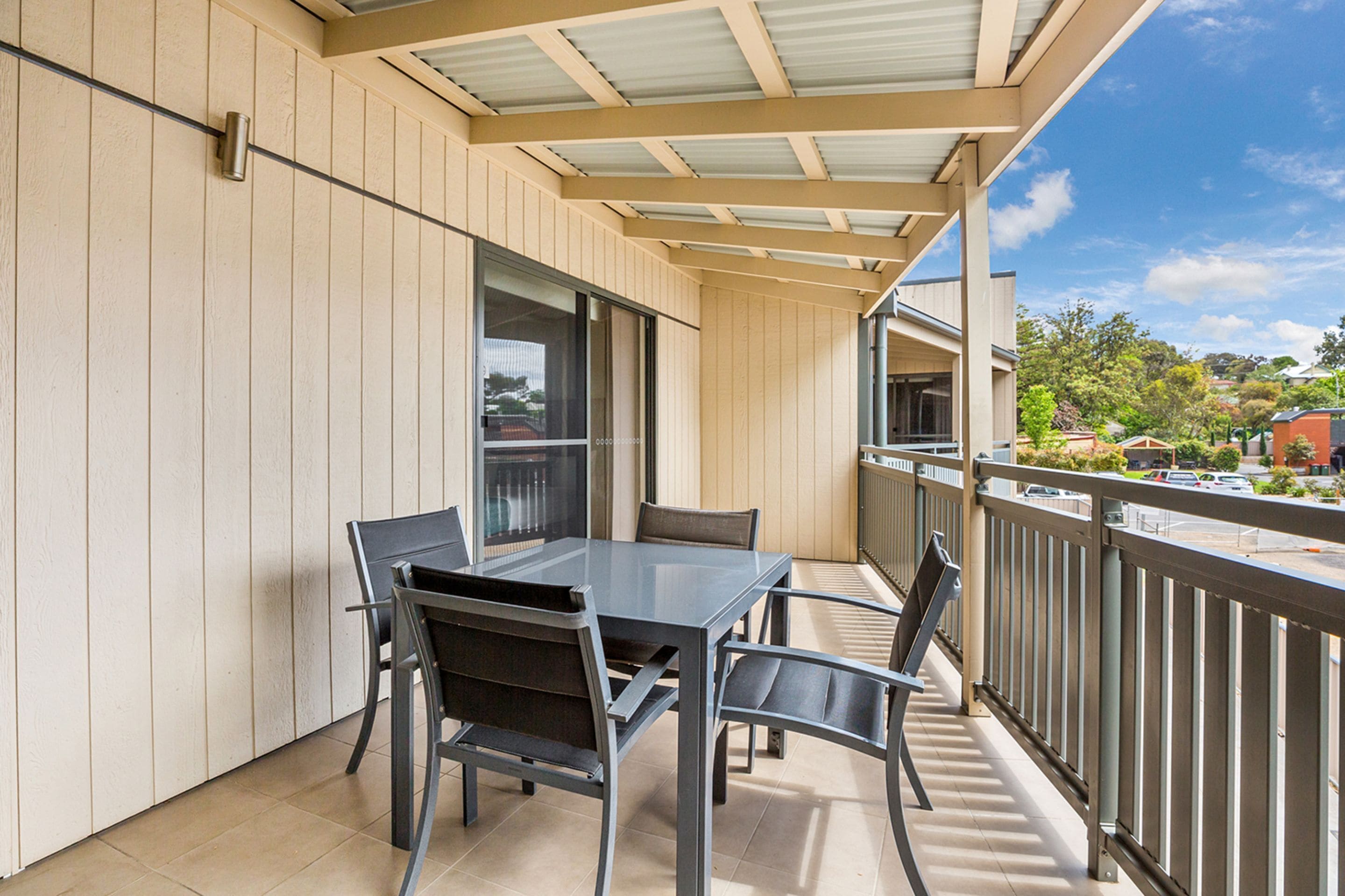 Two Bedroom Upstairs Apartment | Balcony