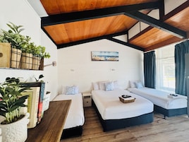 Premium bedding, Tempur-Pedic beds, individually decorated