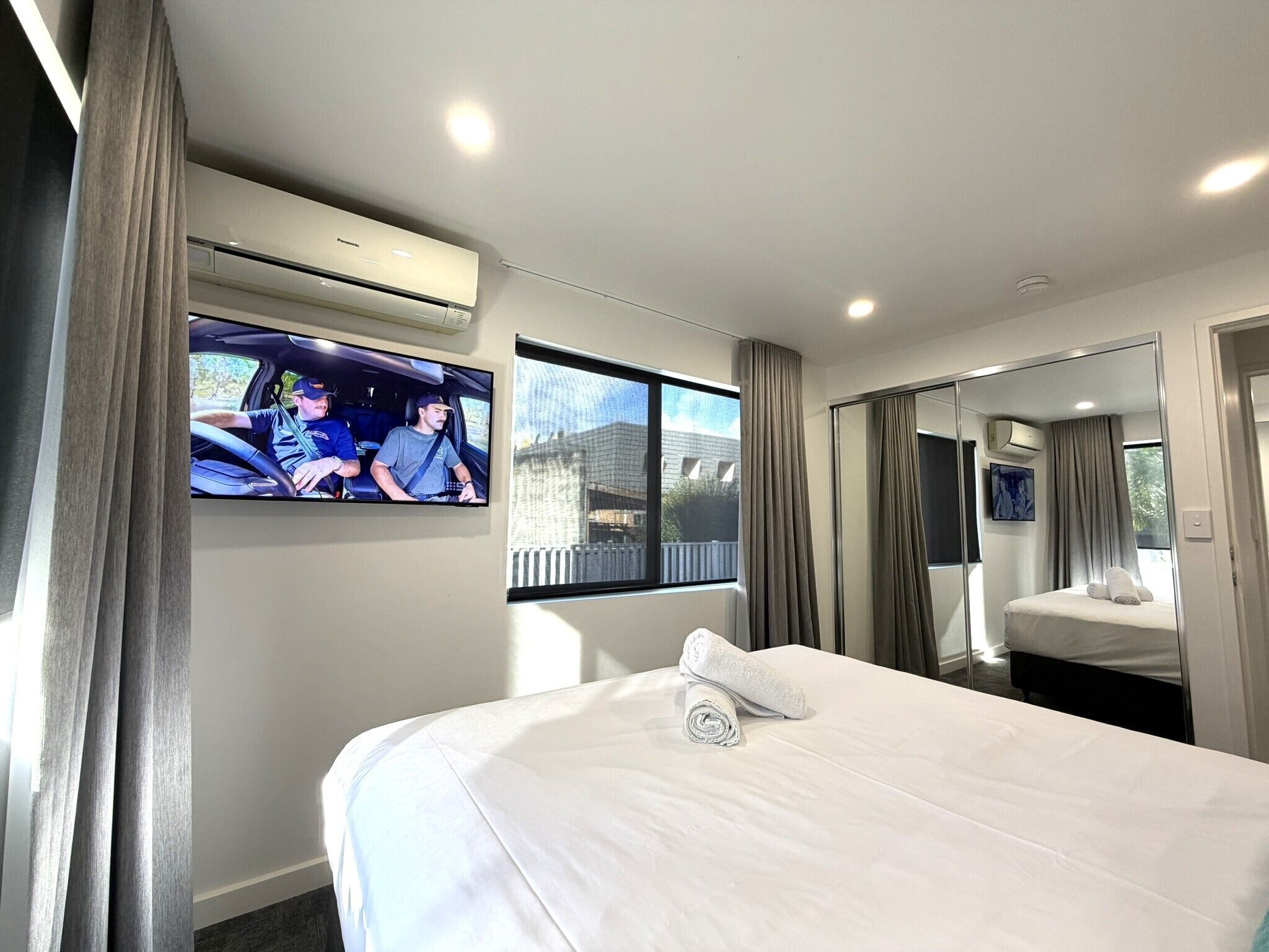 Executive-huoneisto, 1 makuuhuone | Ilmainen Wi-Fi, vuodevaatteet