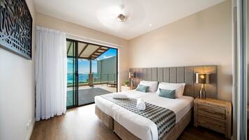 2 Bedroom Ocean View | Individually decorated, individually furnished, laptop workspace