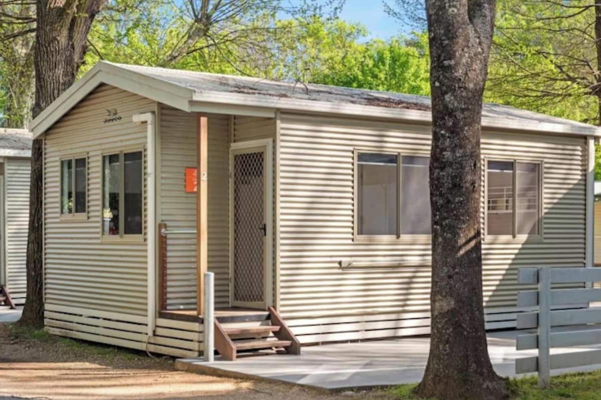 Economy 2 Bedroom Cabin - Sleeps 4 | Individually decorated, individually furnished, blackout drapes