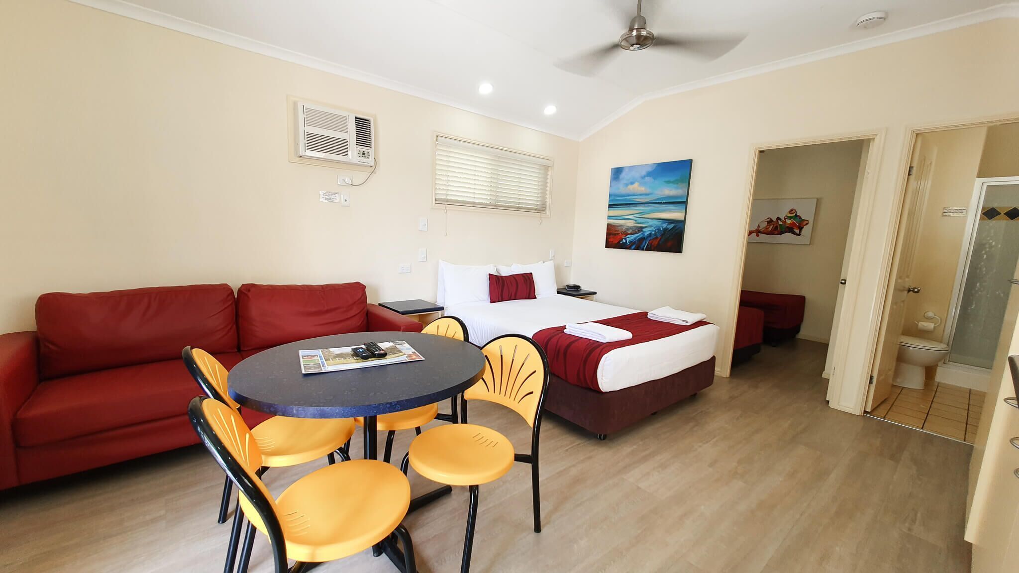 Individually decorated, blackout curtains, cots/infant beds, free WiFi