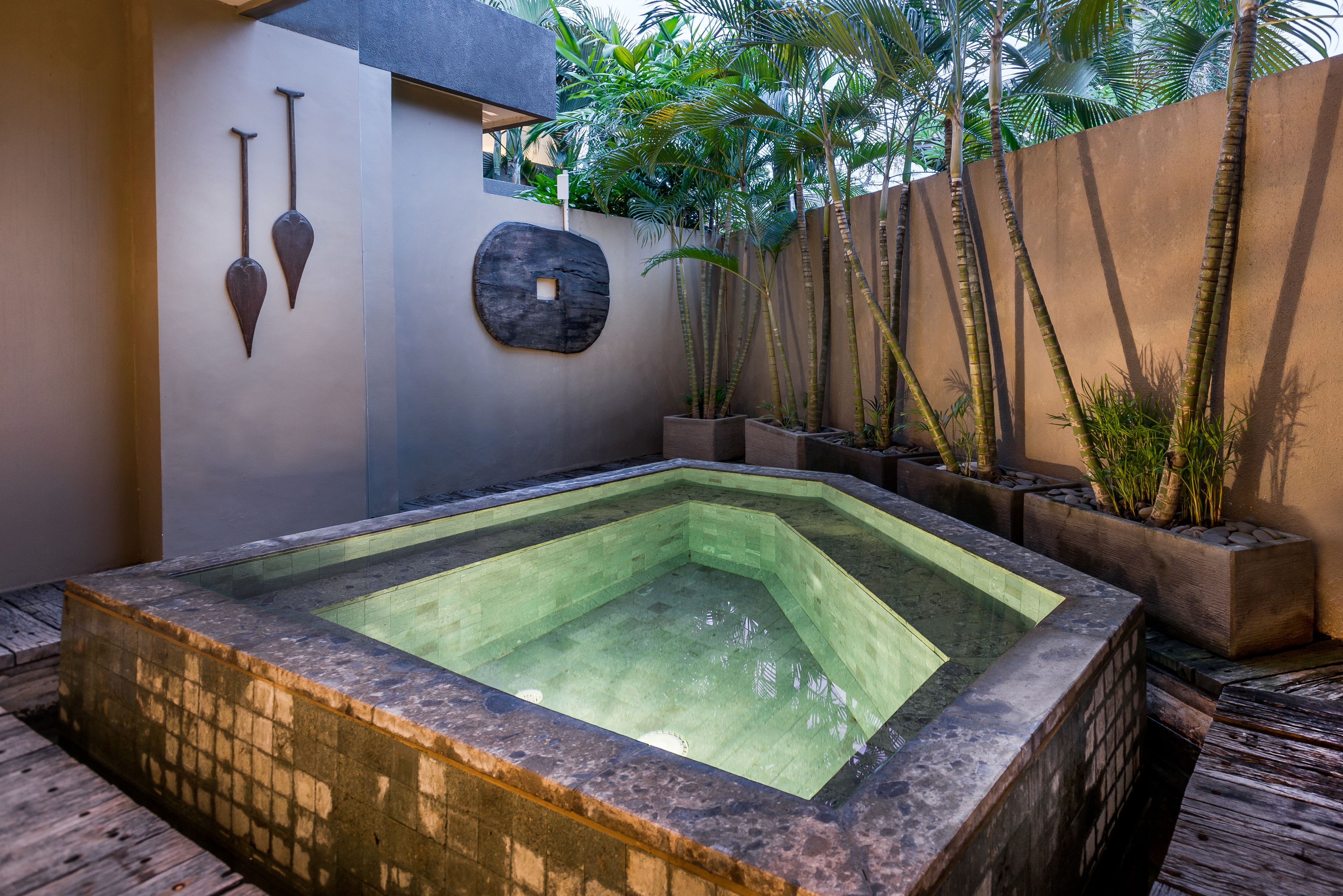 villa, 2 bedrooms, private pool | view from room