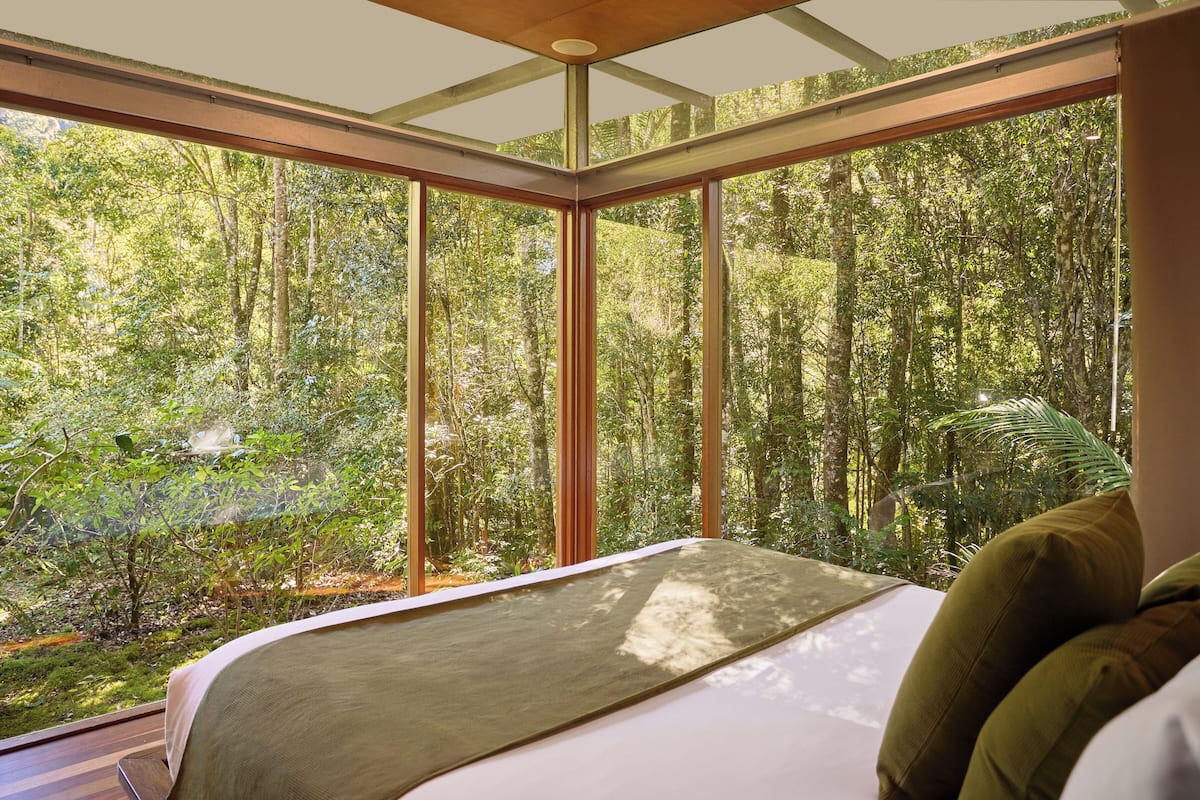 Bungalow Premium, 1 cama King size, vista al jardín (Glass Terrace Bungalow) | Tabla de planchar con plancha y wifi gratis