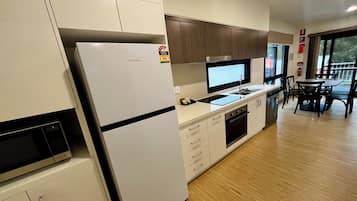 Deluxe 2 Bedroom Cabins - S6 | Private kitchenette | Full-sized fridge, stovetop, coffee/tea maker, cookware/dishes/utensils