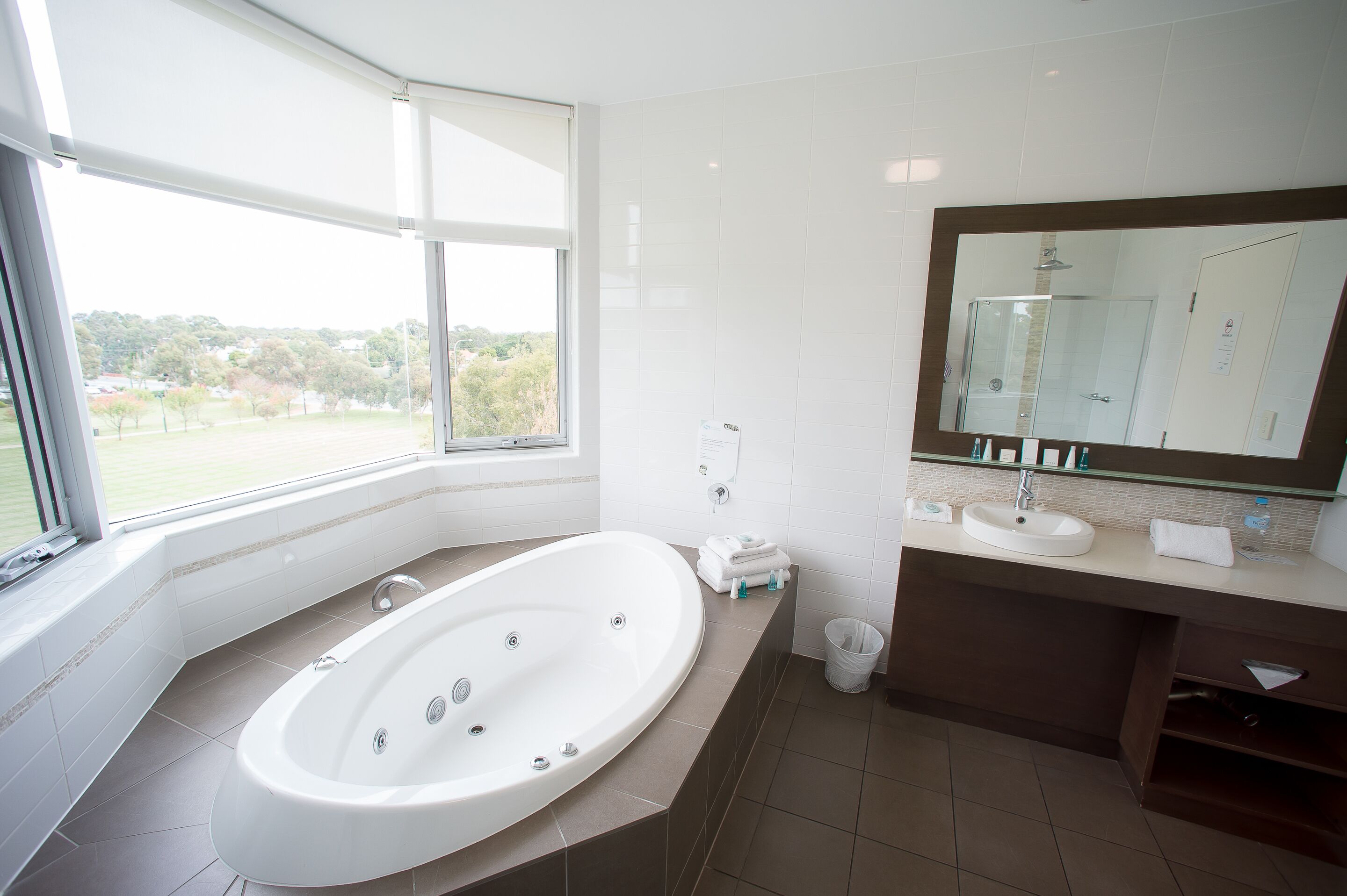 Deluxe Spa Suite with Balcony | Bathroom | Free toiletries, hair dryer, towels, soap