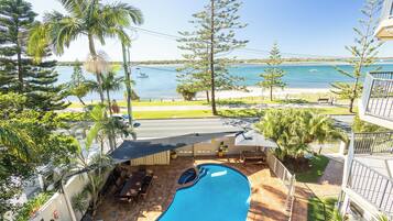 Standard Apartment, 2 Bedrooms, Sea View | Balcony view