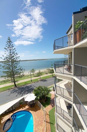 View from property - Bayview Beach Holiday Apartments (Biggera Waters)