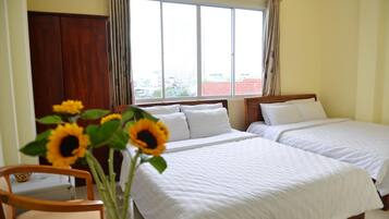 Minibar, desk, blackout curtains, free WiFi
