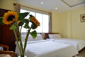 Minibar, skrivbord, mörkläggningsgardiner och gratis wi-fi