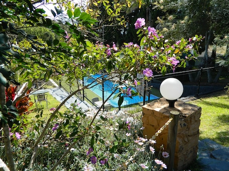 Vista para o jardim