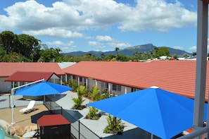 Standard Double Room, 1 Bedroom, Pool View | View from room - Monte Carlo Motor Inn (Rosslea)