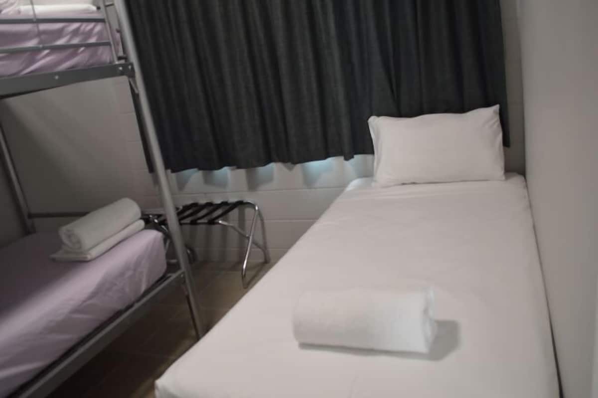 Individually furnished, desk, laptop workspace, iron/ironing board