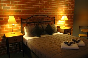 Desk, blackout curtains, soundproofing, iron/ironing board