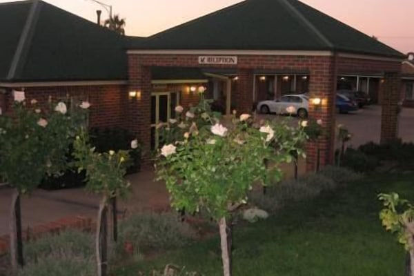 Front of property – evening/night