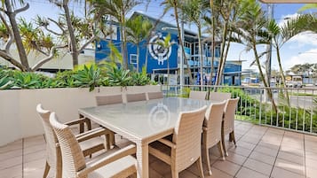 Family Apartment, 2 Bedrooms, Beachside | Terrace/patio