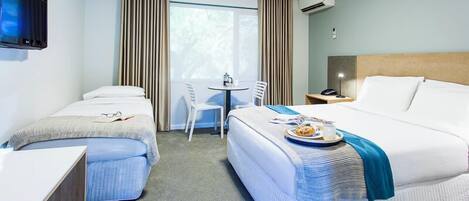 Værelse | Strygejern/strygebræt, gratis Wi-Fi, sengetøj, adgang for kørestole