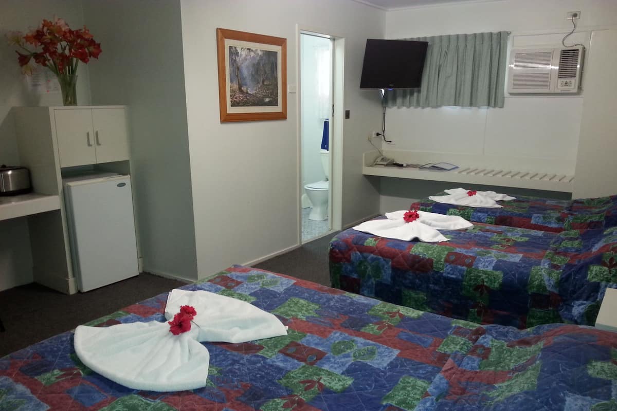 Room, Non Smoking | Peralatan tempat tidur hipoalergenik, seterika/papan seterika