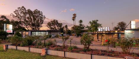 Façade de l’hébergement