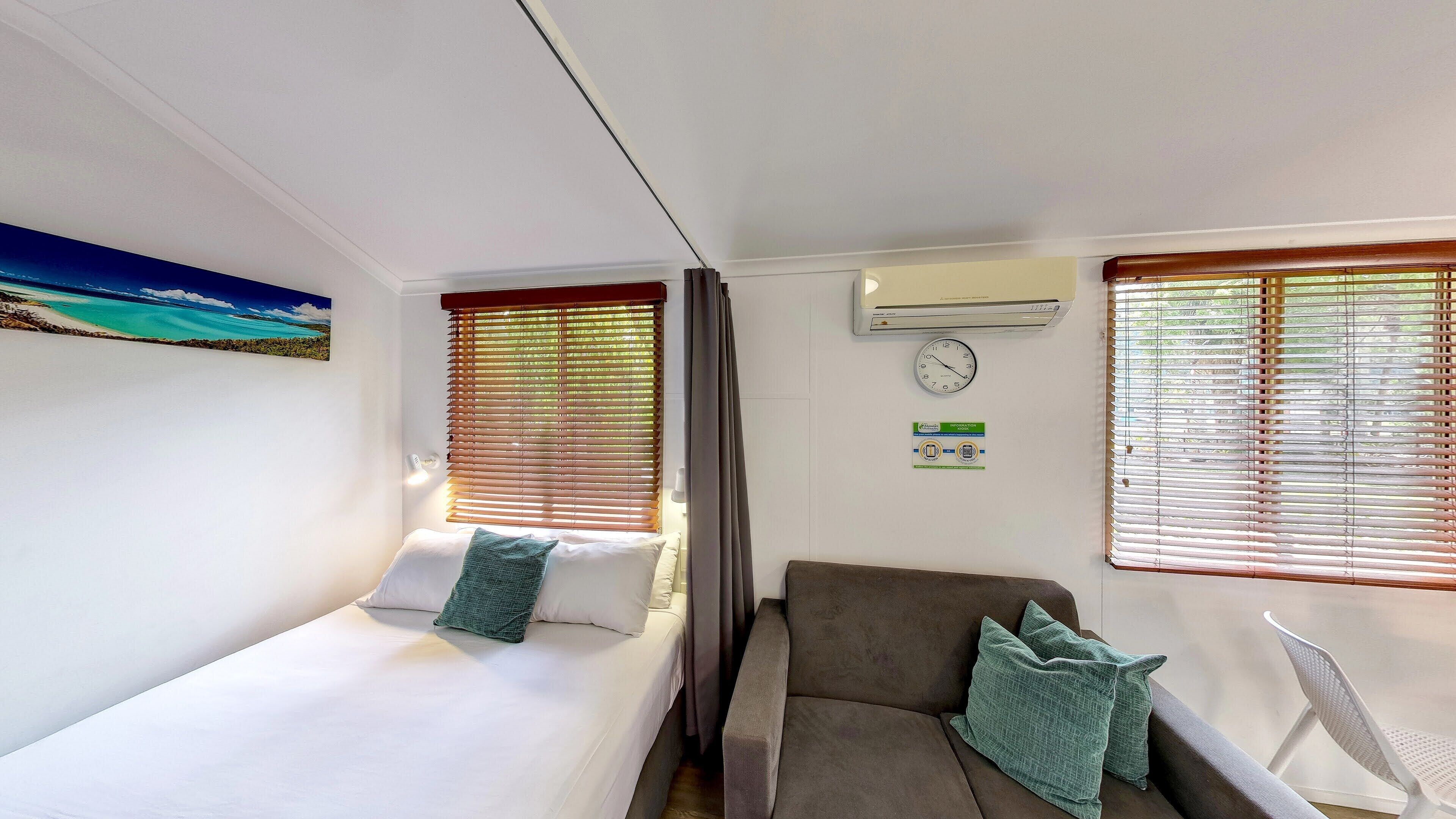 Studio | Blackout drapes, iron/ironing board, free cribs/infant beds, free WiFi