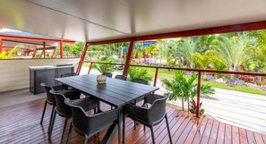 Whitehaven 3 Bedroom Condo | View from room - BIG4 Adventure Whitsunday Resort (Cannonvale)