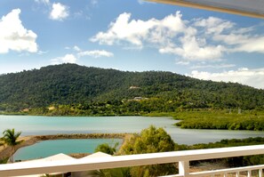 Pemandangan dari properti