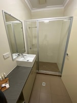 Shower, towels