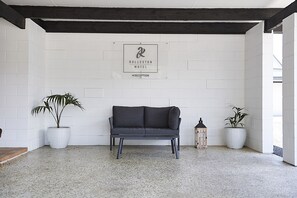 Sitteområde i lobbyen