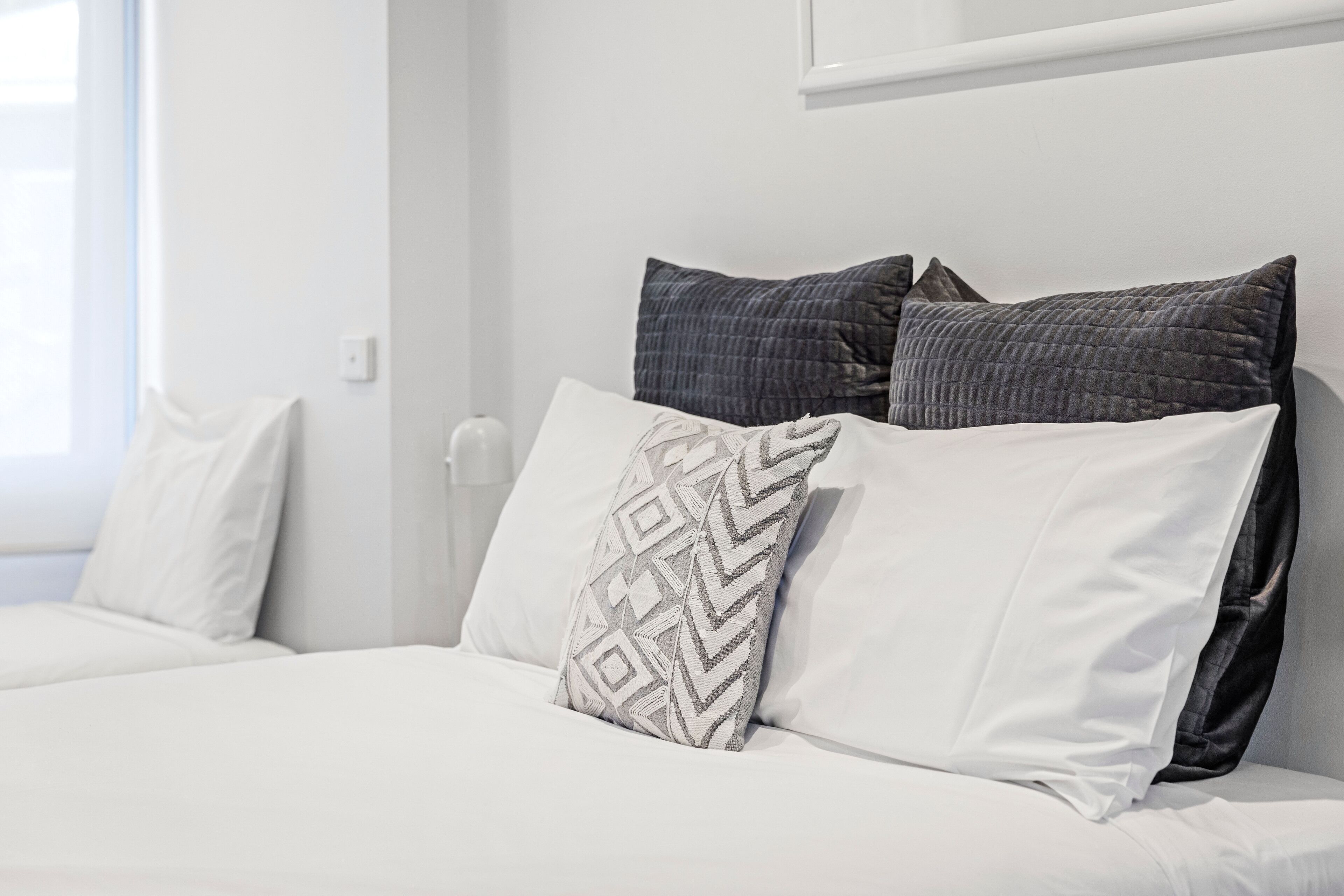 double room - 1 queen & 1 single | iron/ironing board, free wifi, bed sheets