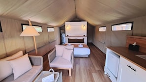 Barraca luxo | 1 quarto, individualmente decorados, individualmente mobiliados