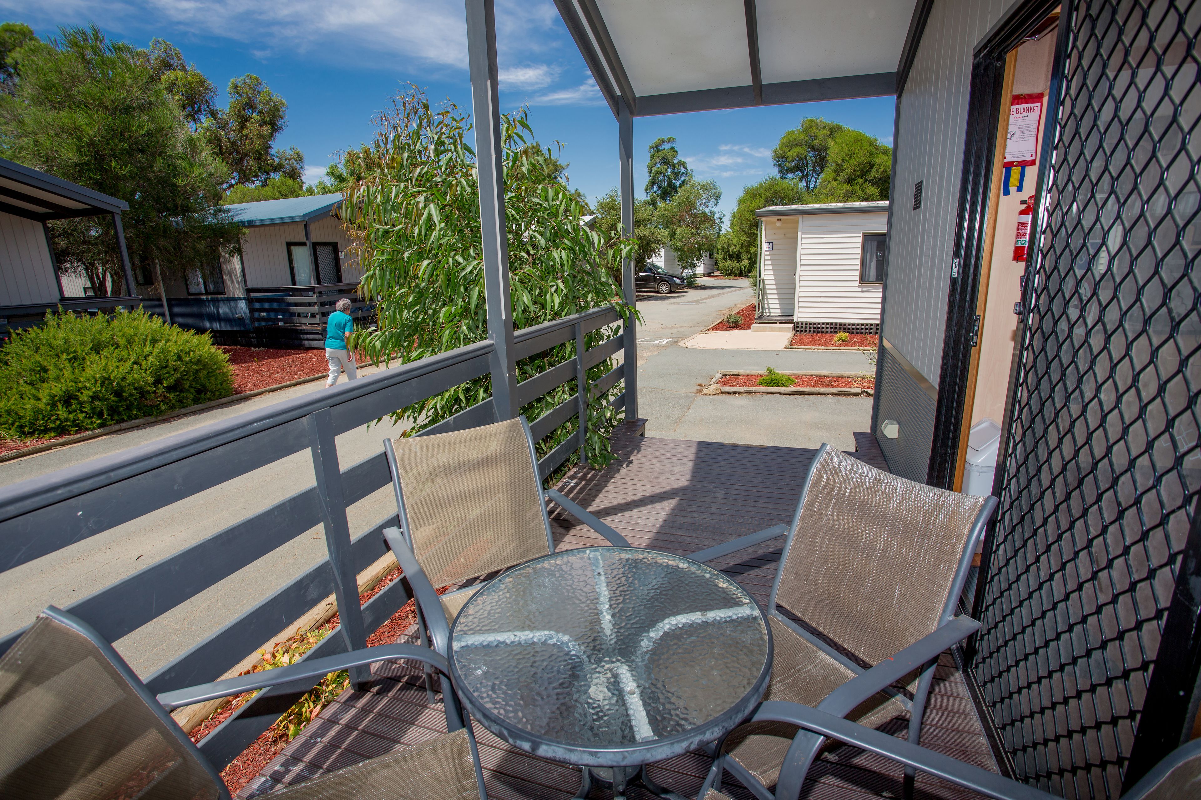 Two Bedroom Deluxe Cabin | Terrace/patio