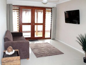 Apartamento, 2 quartos, de frente para a praia | Vista do quarto