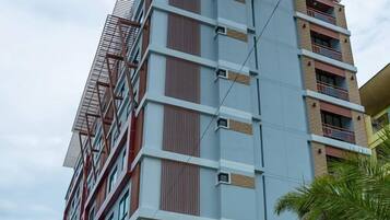 Fassade der Unterkunft