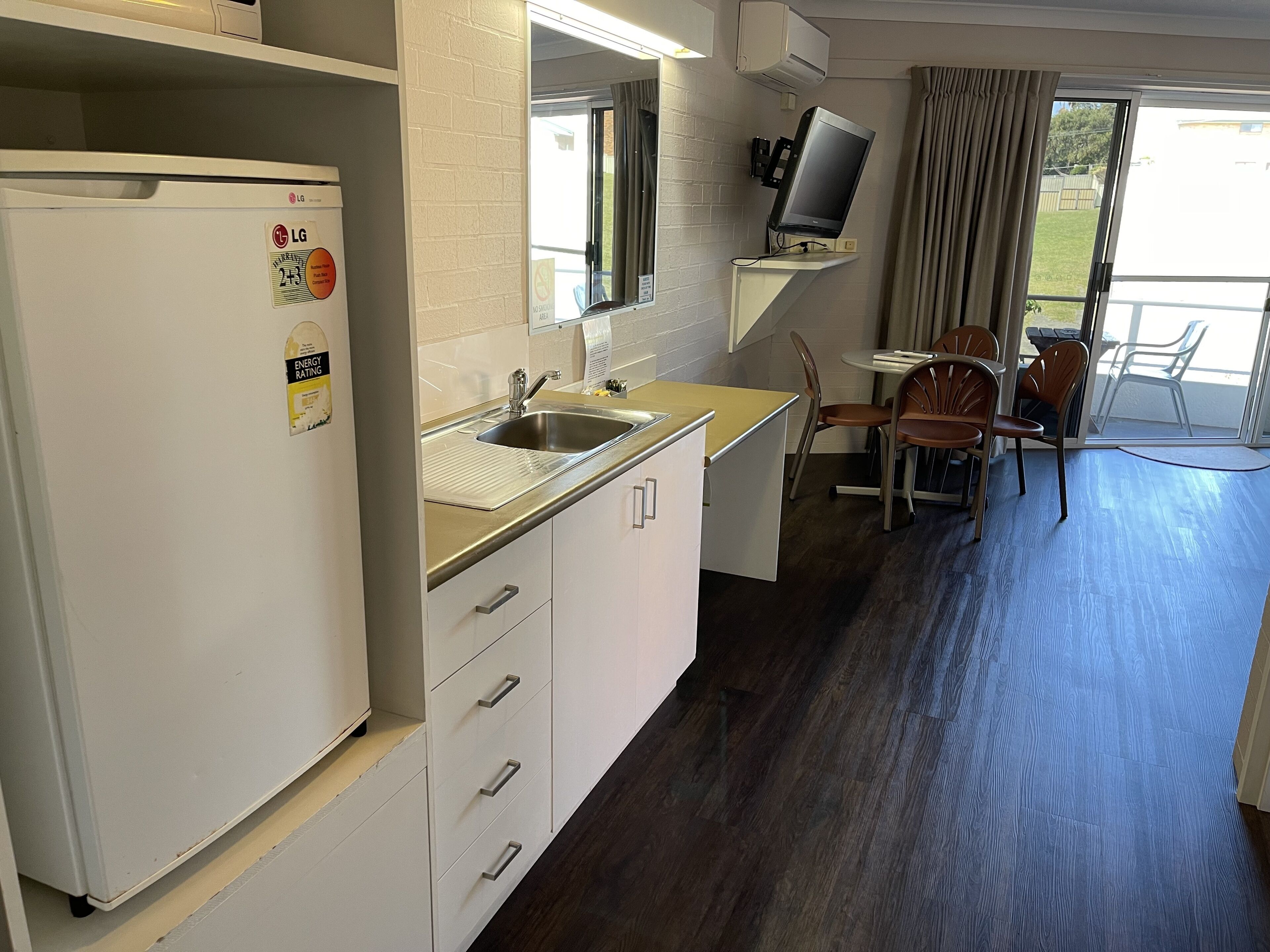 1 Bedroom Downstairs Suite | Private kitchenette | Fridge