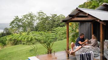 Lalique Cottage with Heated Plunge Pool | View from room