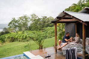 Lalique Cottage with Heated Plunge Pool | View from room