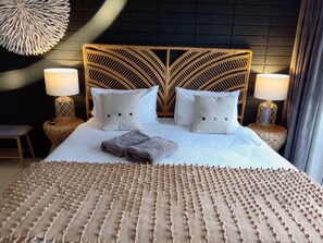 Waterfront Spa Studio | Egyptian cotton sheets, premium bedding, down comforters, pillowtop beds