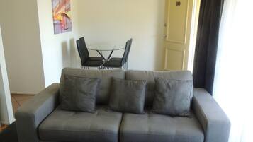 Standard Suite, 2 Bedrooms, Non Smoking, Balcony (Suite) | In-room dining