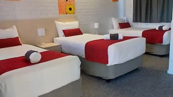 Free WiFi, bed sheets