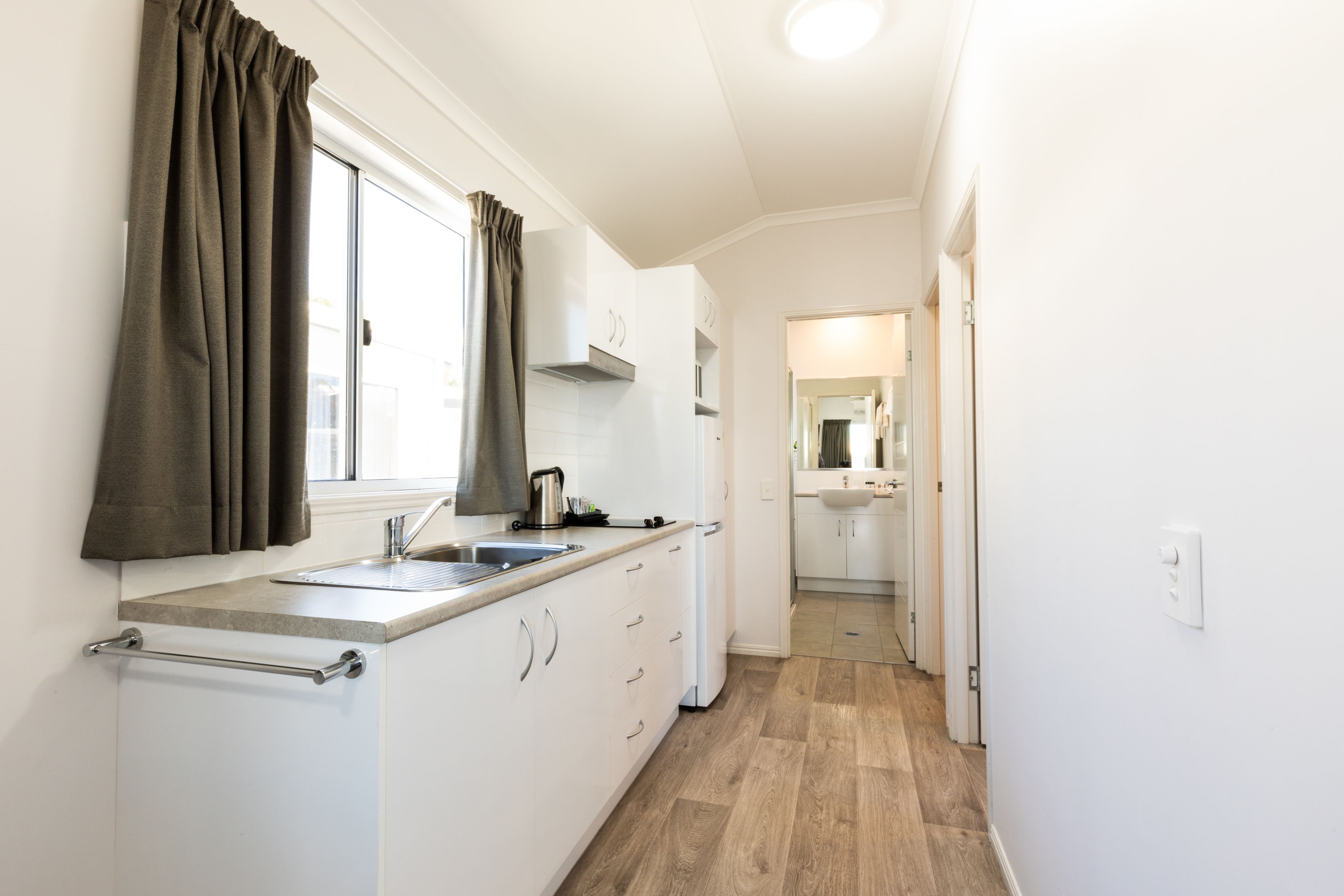 Two Bedroom Cabin | Desk, iron/ironing board, free WiFi, bed sheets