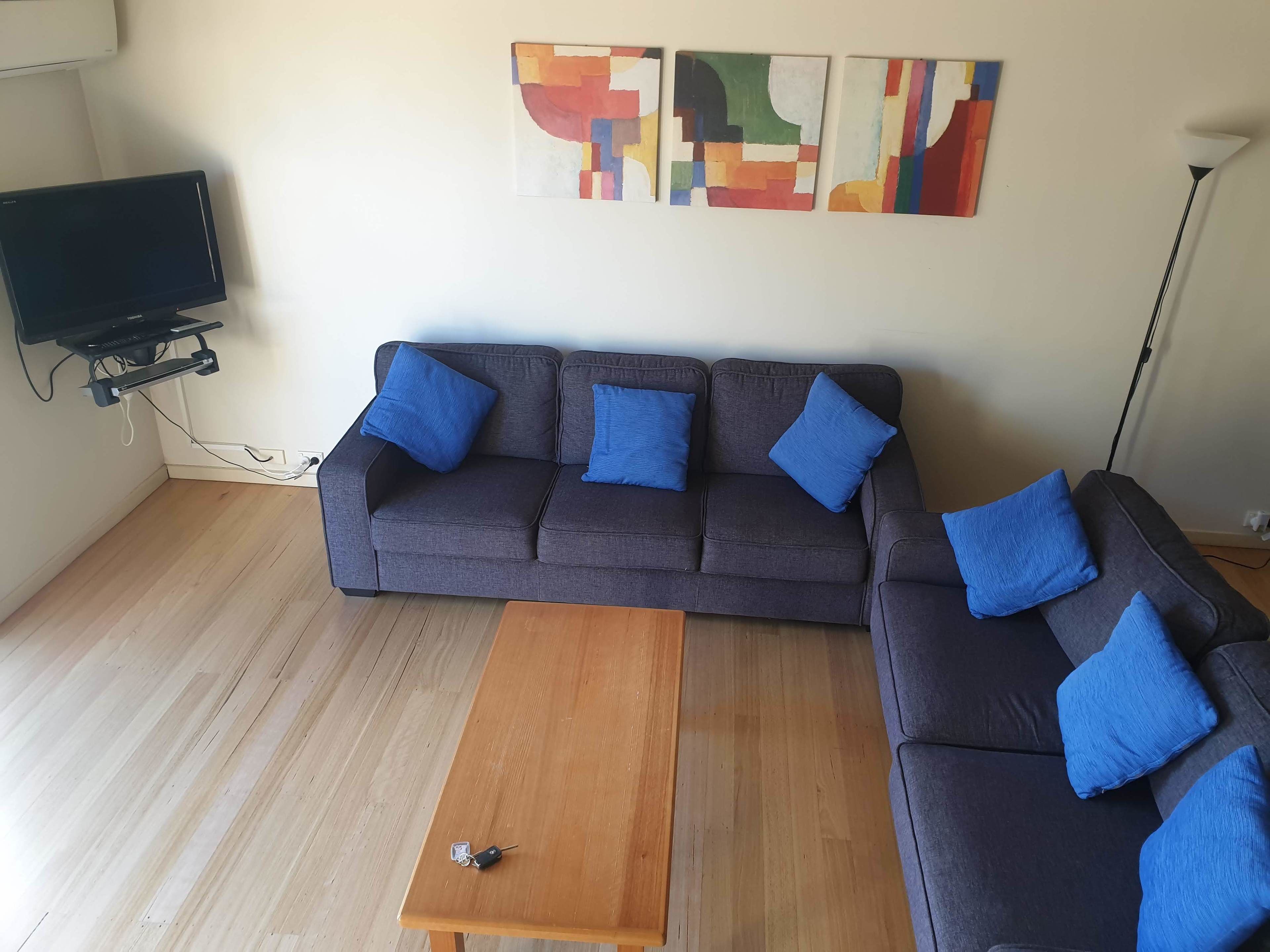 standard apartment, 2 bedrooms, non smoking, kitchen | living room | lcd tv