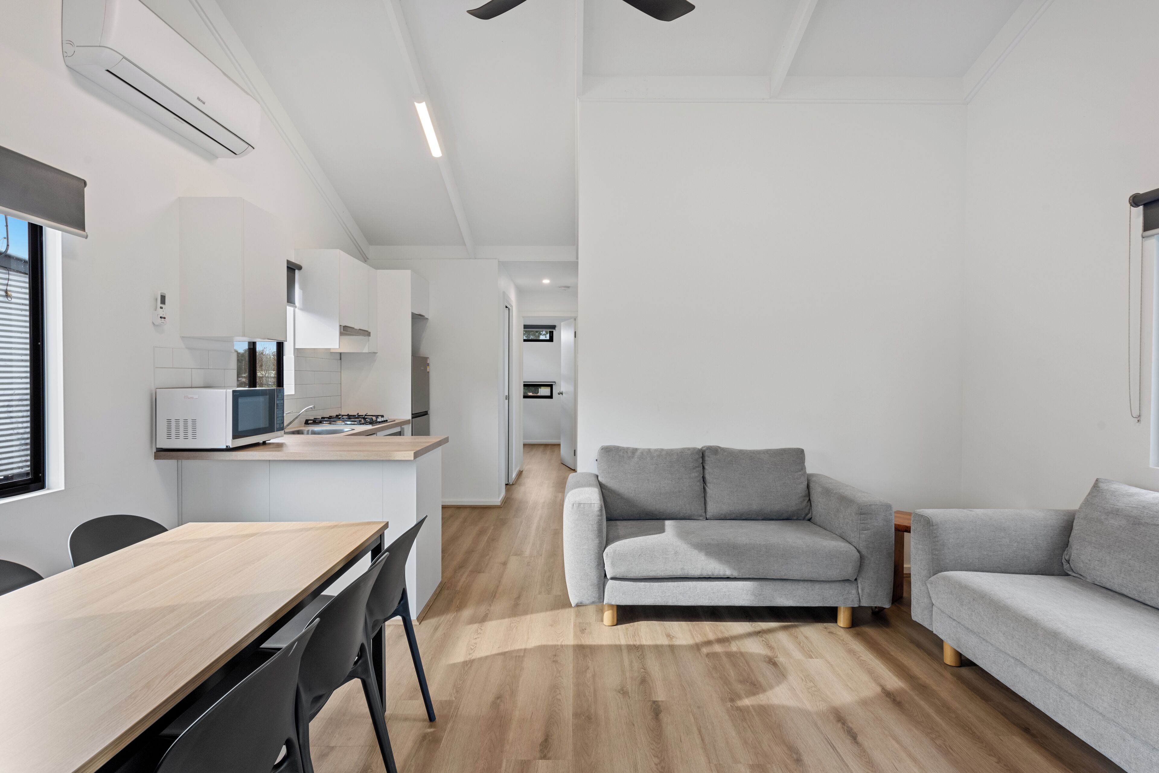 Superior huisje, 3 slaapkamers (Riverside - Sleeps 6) | Individueel gedecoreerd, individueel gemeubileerd