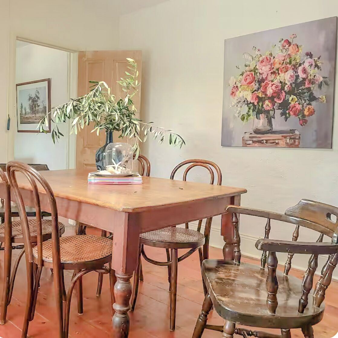 Traditional-Haus, 2 Schlafzimmer, Küche | Esszimmer