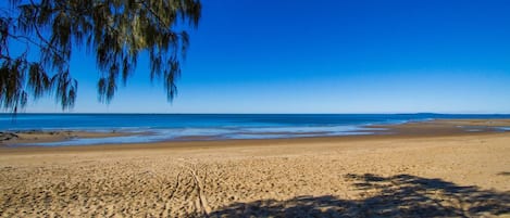 Una spiaggia nelle vicinanze