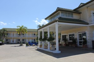Entrada de la propiedad