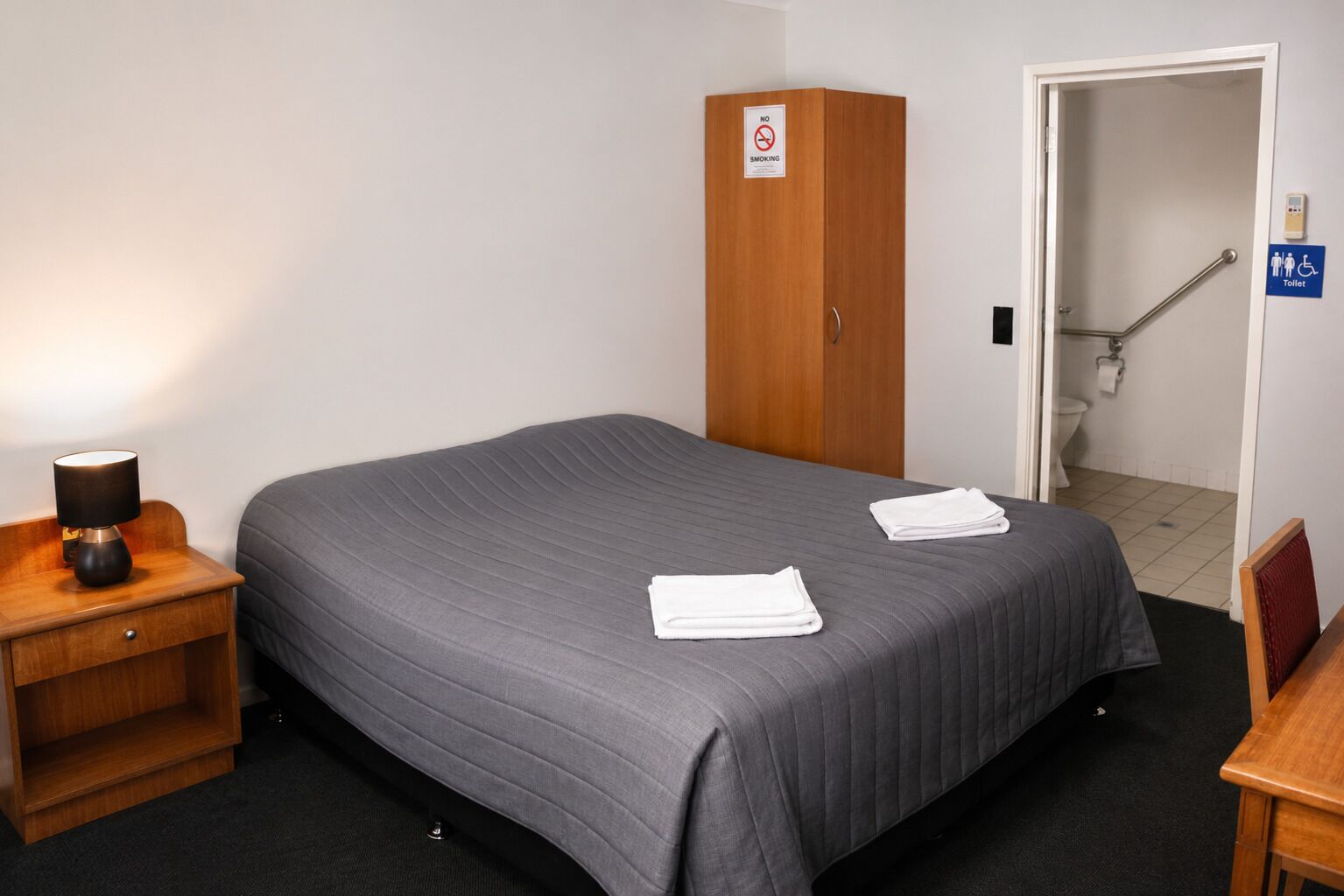 Desk, iron/ironing board, free cribs/infant beds, free WiFi
