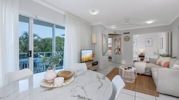 Apartamento Deluxe | Zona de estar