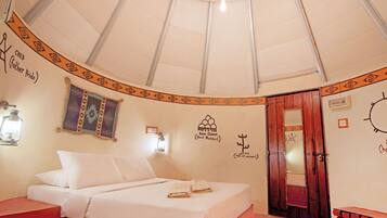 Standard Room, Garden View, Garden Area (Tepee) | Minibar, individually decorated, iron/ironing board, bed sheets