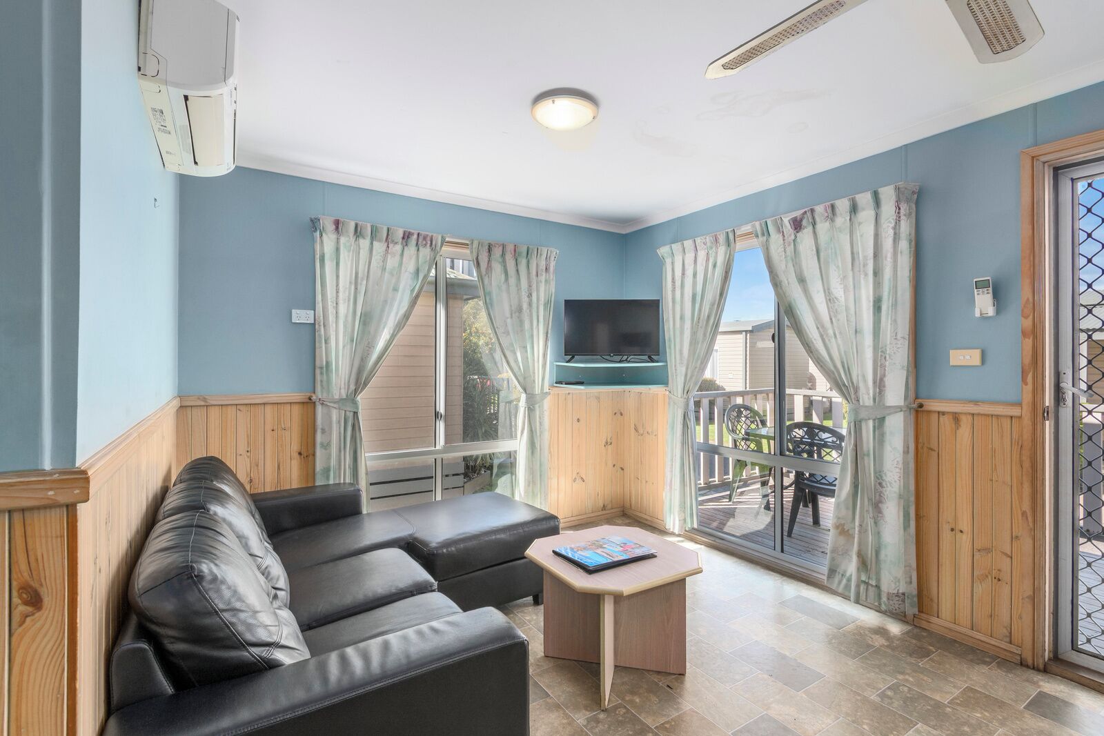 Chalet (2BR) | Living area | TV, DVD player