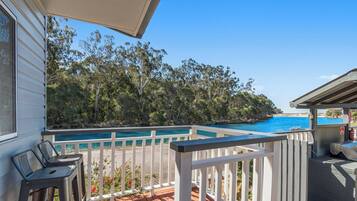 2 Bedroom Creek Front Cabin | Water view